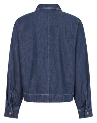 SRPortia Bluse - Dark Blue